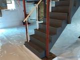 waterproofed and encapsulated basement