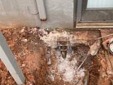 push pier installed under house