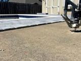 concrete lifted with polyurethane foam