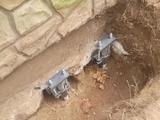 push piers installed under house