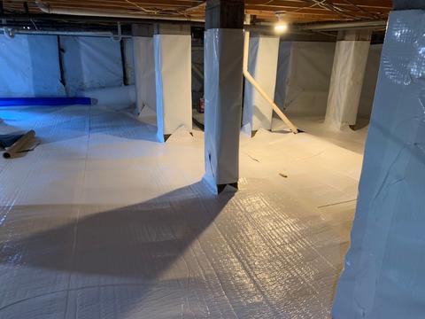 encapsulated crawl space