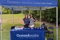 Groundworks Fort Wayne team at the A B.I.G. Day Golf Outing