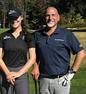 Two Groundworks Boston members at Make a Wish Golf sponsorship event