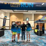 staff members of Groundworks' Central Pennsylvania branch, formerly Baker's Waterproofing, at the Wyoming Valley Run and Expo