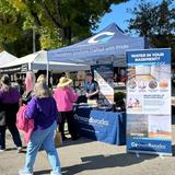 Groundworks sponsorship booth at Dover's 41st Annual Apple Harvest Day 2025