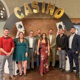 Groundworks Wichita team at Derby Chamber of Commerce Casino Night sponsorship event