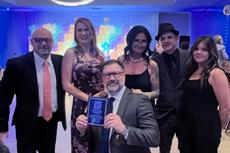 employees from the Groundworks Manchester branch at the Best Buddies New Hampshire Champion of the Year Gala