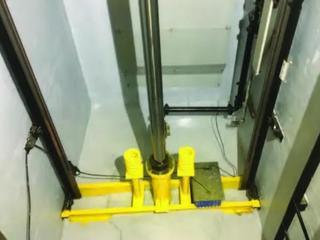 image of elevator pit after sealant and caulking from Groundworks