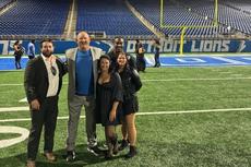 Foundation Systems of Michigan teammates at the Light the Way Gala at Ford Field