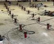 image of lift cylinders to install slab push piers from Groundworks