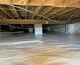 image of crawl space after crawl space encapsulation