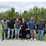 Groundworks Pittsburgh employees gather at the Log Cabin Cares Sporting Clay Benefit