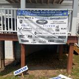 sponsorship banner featuring Groundworks at the Colby's Stars Foundation's 9th Annual Kicking Cancer's Butt Kickball Tournament