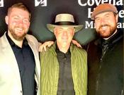 Three Groundworks crew members nicely dressed at Night of Detroit Stars Covenant House sponsorship event 2026