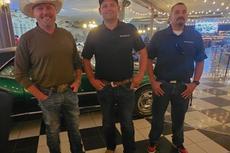 Groundworks Amarillo employees at the Coors Cowboy Club Ranch Rodeo