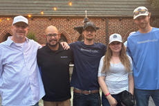 Groundworks team at Blue Jeans & Bubbles sponsorship event for Ronald McDonald House Little Rock