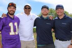 Groundworks Fargo employees sponsor and participate in the Vikings Legends to the Rescue Charity Golf Tournament