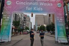 Ohio Basement Authority employees at the Cincinnati Walks for Kids event