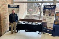 Ohio Basement Authority staff member at Mars Hill Academy
