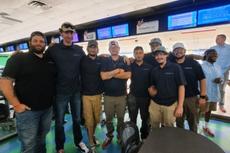 Groundworks Little Rock employees stand together at the Little Rock Regional Chamber’s 18th Annual Bowling for Business