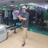 a Groundworks Little Rock employee participates in the Little Rock Regional Chamber’s 18th Annual Bowling for Business