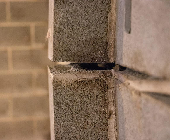 cracking and bowing basement wall