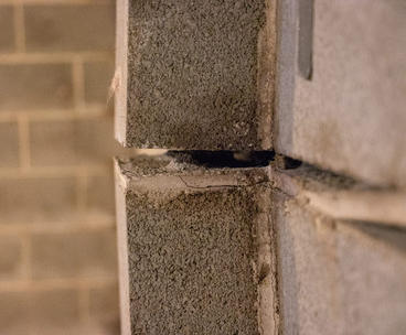 cracking and bowing basement wall