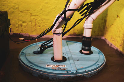 Installed SafeDri Sump Pump
