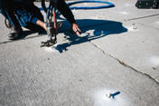 Application of PolyRenewal concrete solution