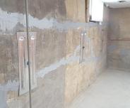 Wall anchors installed in home