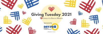 Giving Tuesday 2021 Charlotte Rescue Mission