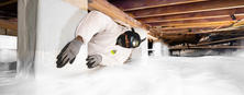 crawl space encapsulation installation