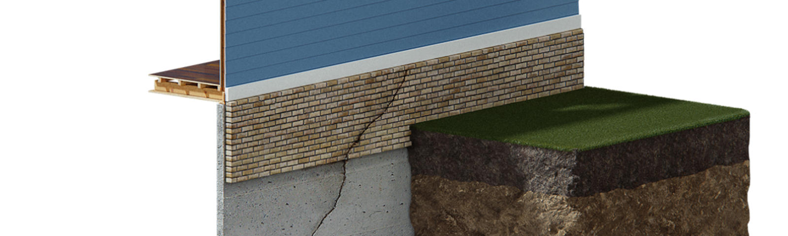 3D Depiction of push piers