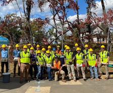 Dry Pro Foundation and Crawlspace Specialists Partners at a Habitat for Humanity event
