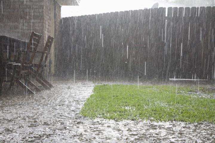 Heavy Rain Outside Flooding
