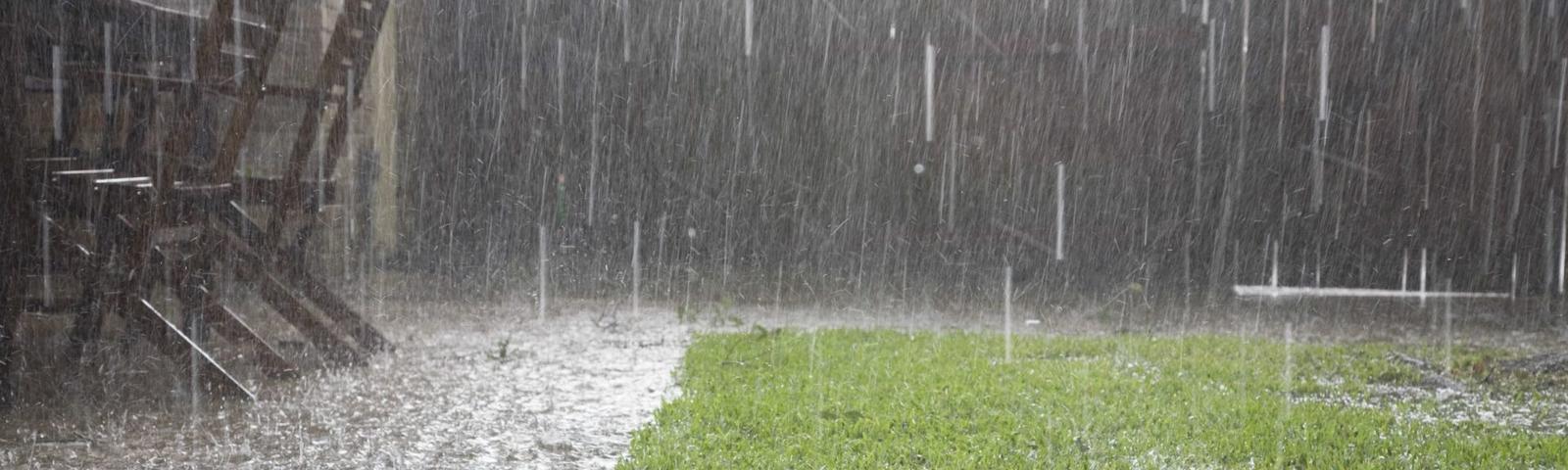 Heavy Rain Outside Flooding