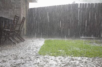 Heavy Rain Outside Flooding