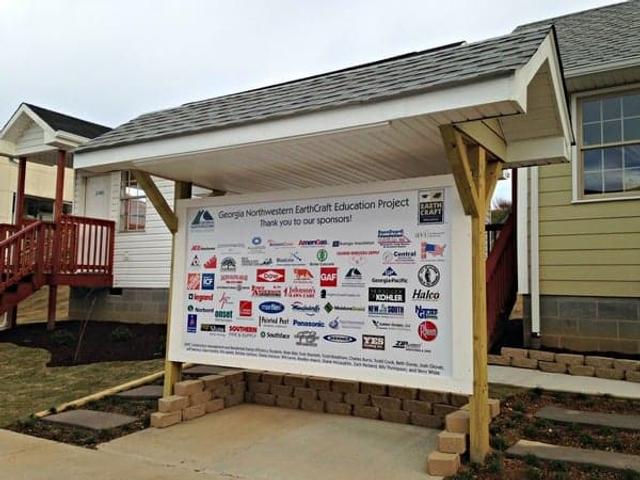 Many business helped make this project a reality for the GNTC students.