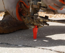 PolyRenewal Fill Injection into concrete