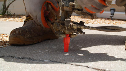 PolyRenewal Fill Injection into concrete