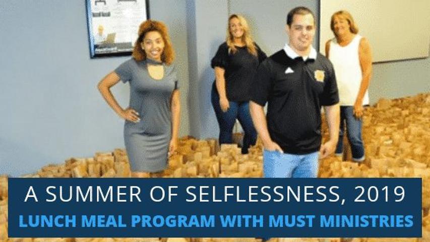 Team members at summer of selflessness