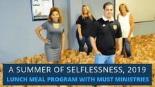 Team members at summer of selflessness