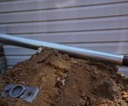 push pier before installation