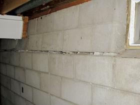 Severe bowing basement