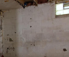 Basement with poor air quality