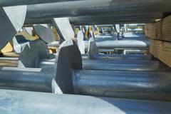 Stacked helical piers