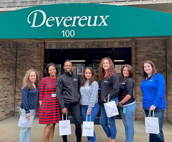 Goodworks at Devereaux donating shoes to local organizations
