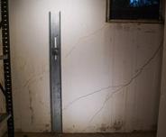 Channel Anchors within basement wall