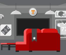 best team themed basement spaces volunteers