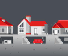 cities in tennessee that have the most basements